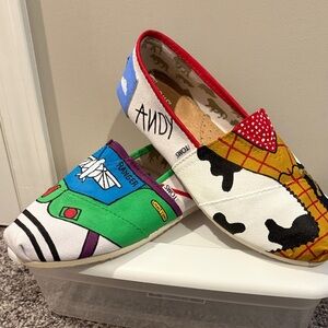 Toy Story Themed Toms size 10